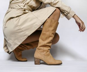 kozaki camelowy brąz